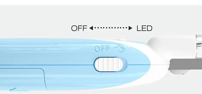 Pet Nail Clippers Dog Nail Clippers Cat Nail Clippers LED Electric Nail Grinder Pet Supplies LED Light Pet Nail Clippers - Paws Pet Shop