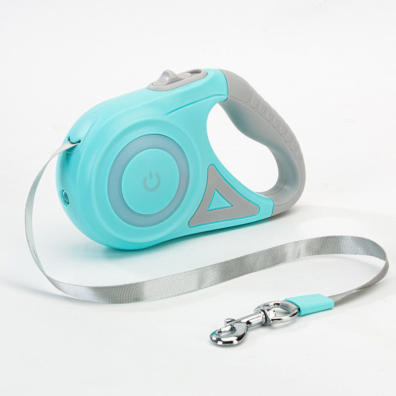 Dog Leash Retractable Leash And Dog Collar Spotlight Automatic Pet Dog Cat Traction Rope For Small Medium Dogs Pet Product - Paws Pet Shop