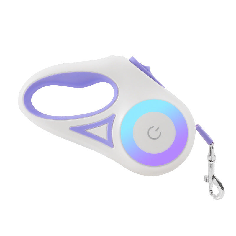 Dog Leash Retractable Leash And Dog Collar Spotlight Automatic Pet Dog Cat Traction Rope For Small Medium Dogs Pet Product - Paws Pet Shop