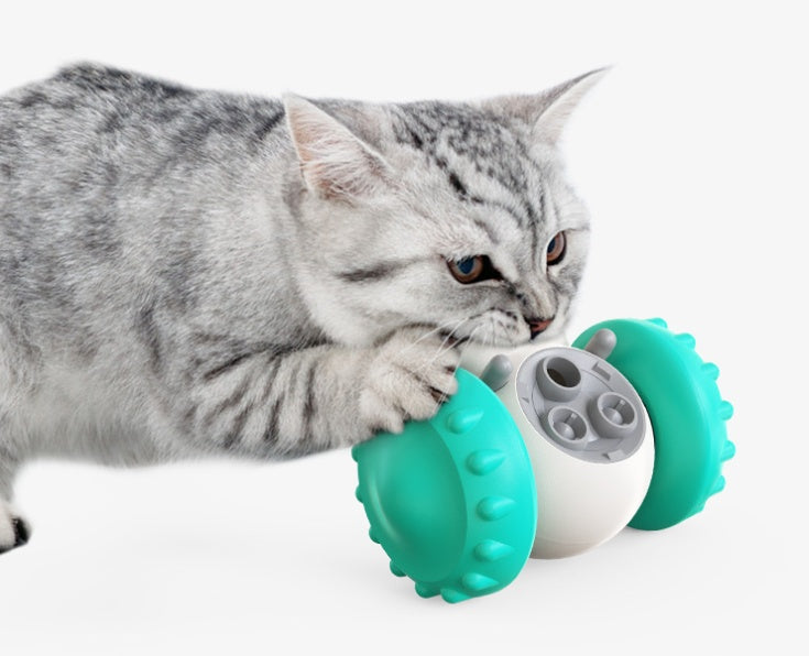 Cat And Dog Toys Slow Food Interactive Balance Car Multifunctional Fun Development Smart Pet Feeding Dog Toy Car Pets Products - Paws Pet Shop