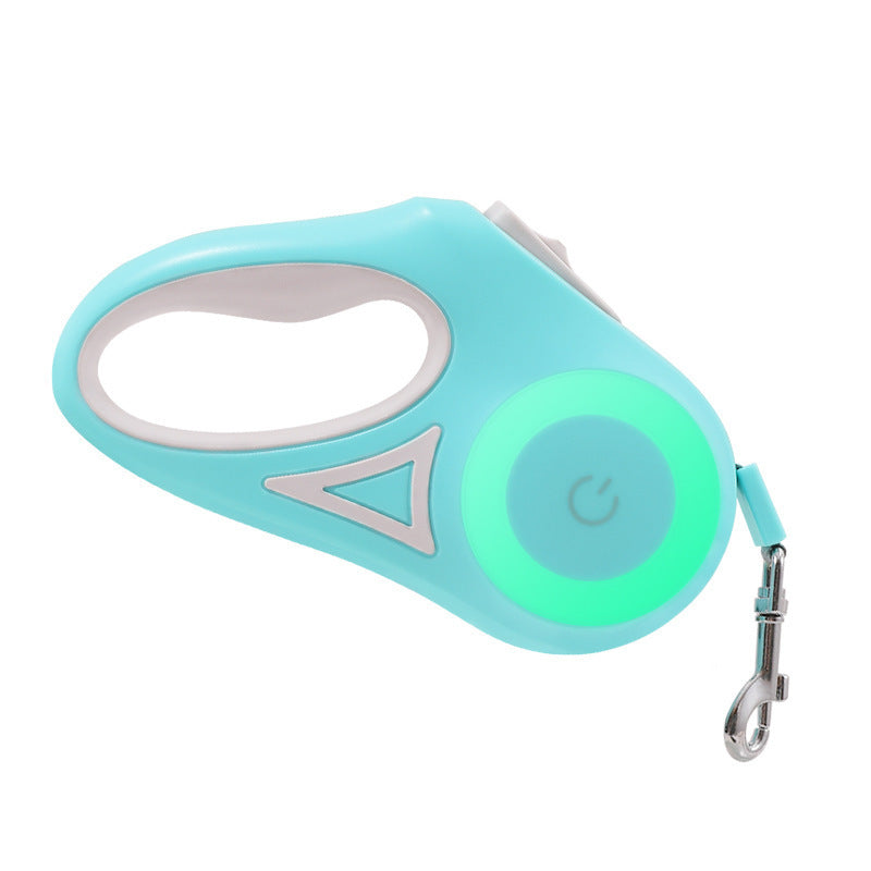 Dog Leash Retractable Leash And Dog Collar Spotlight Automatic Pet Dog Cat Traction Rope For Small Medium Dogs Pet Product - Paws Pet Shop