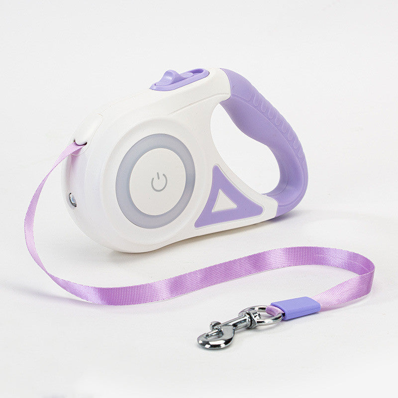 Dog Leash Retractable Leash And Dog Collar Spotlight Automatic Pet Dog Cat Traction Rope For Small Medium Dogs Pet Product - Paws Pet Shop