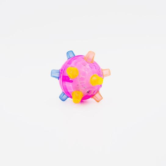Bounce & Glow Dog Toy – Chew-Safe, Motion-Activated Fun for Mental Stimulation