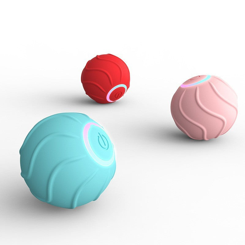 Smart Cat Toys Rolling Ball Pet Cat Owner Interactive Pets Toys Automatic Bouncing Ball USB Self Hi Teasing Kittens Jumping Ball - Paws Pet Shop