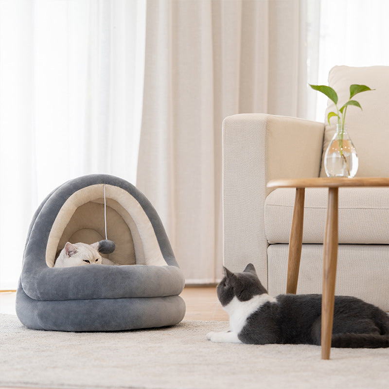 High Quality Cat House Beds Kittens Pet Sofa Mats - Paws Pet Shop