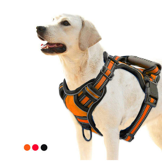 Dog Harness No Pull Breathable Reflective Pet Harness Vest - Paws Pet Shop