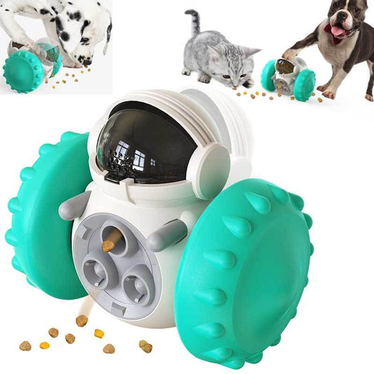 Cat And Dog Toys Slow Food Interactive Balance Car Multifunctional Fun Development Smart Pet Feeding Dog Toy Car Pets Products - Paws Pet Shop